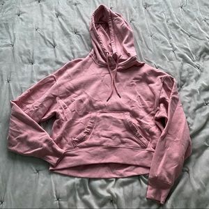 Hollister Pink Hooded Sweatshirt